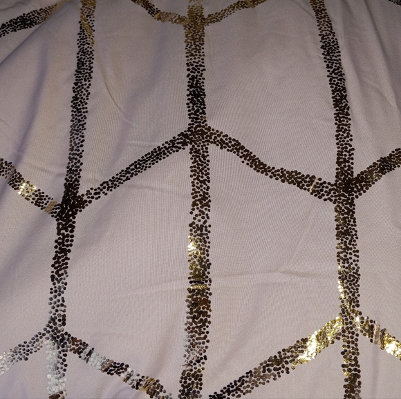 Tina 5 Piece blush pink color King-Cal King Comforter Set - Picture 4 of 8